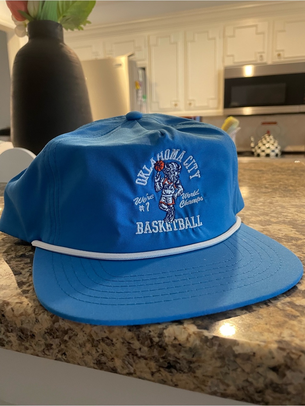 OKC THUNDER rope hat